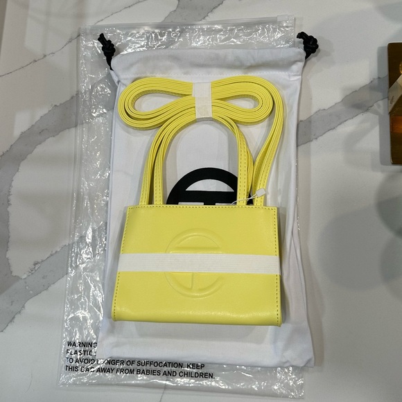 Telfar Bags Small Yellow Telfar Bag Poshmark